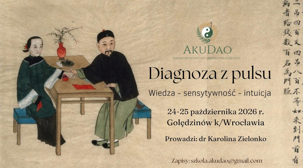 Diagnoza z pulsu - kurs dr Karoliny Zielonko
